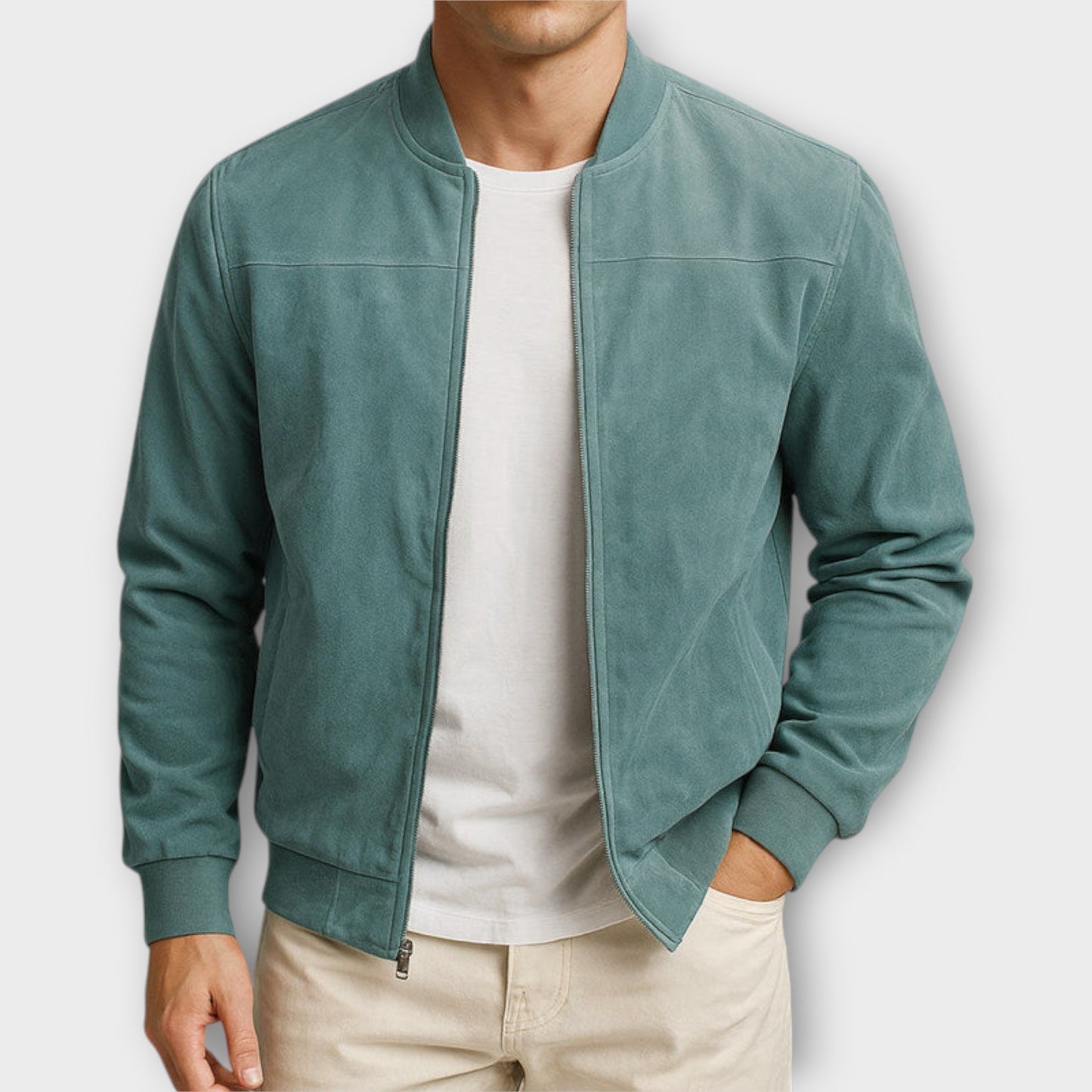 Rico | Chaqueta de Ante para Hombre
