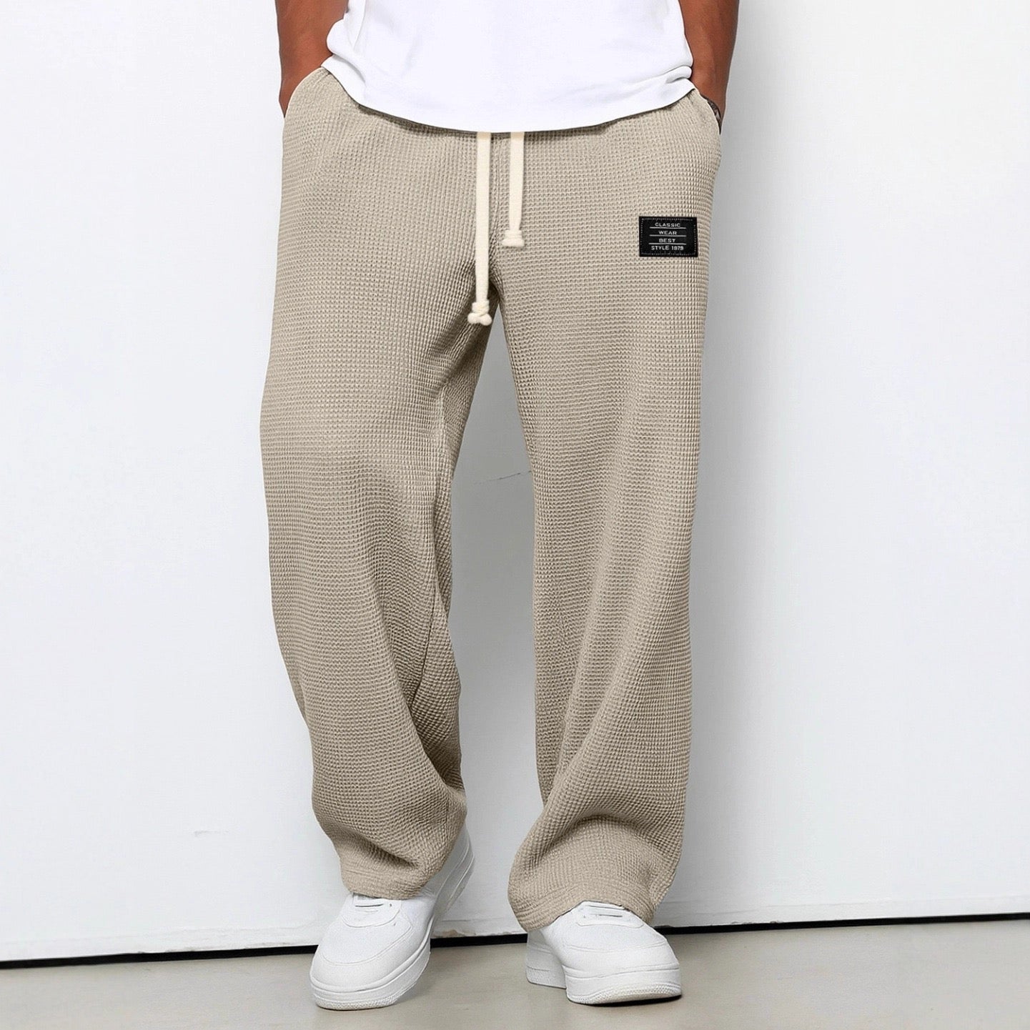 Lorenzo | Pantalón Amplio Textura Panal