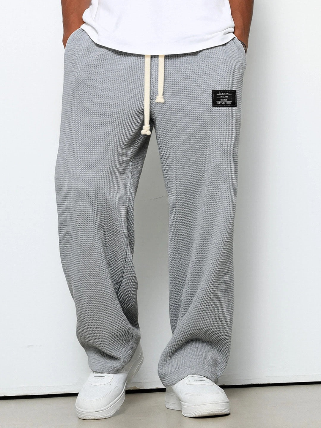 Lorenzo | Pantalón Amplio Textura Panal