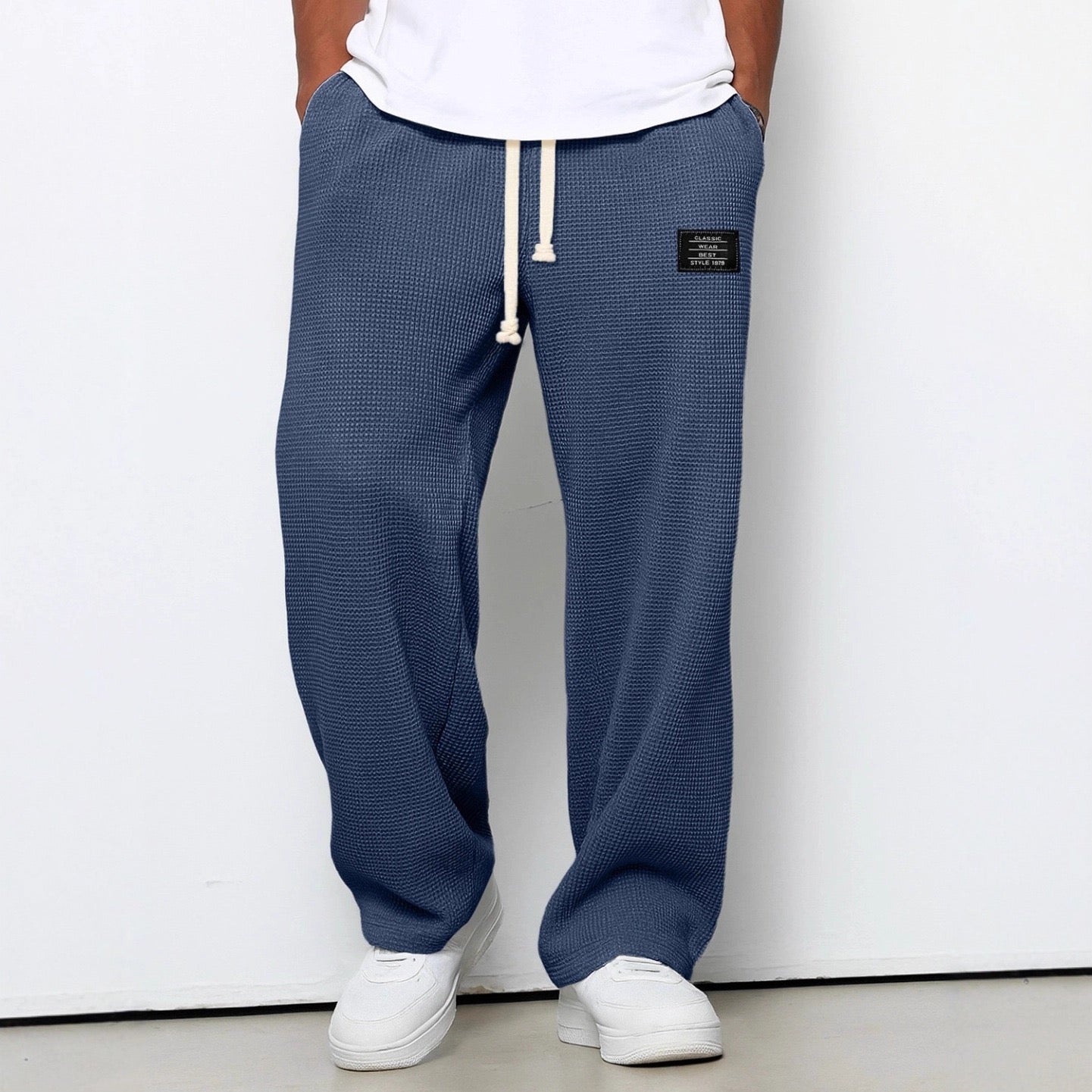 Lorenzo | Pantalón Amplio Textura Panal