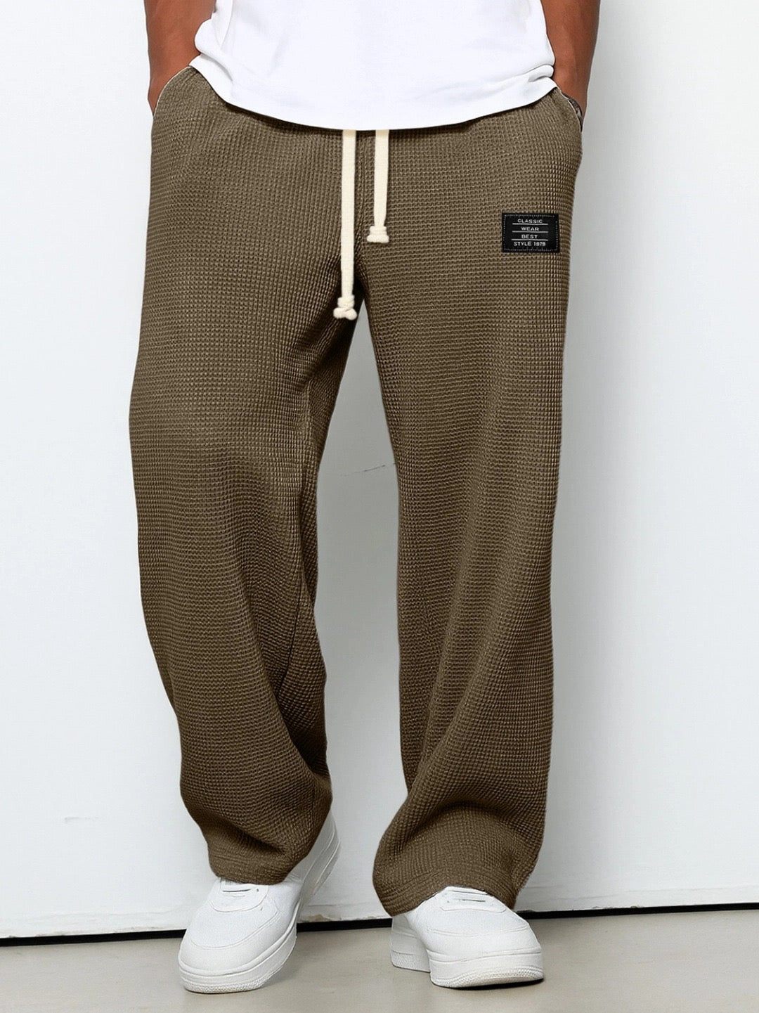 Lorenzo | Pantalón Amplio Textura Panal