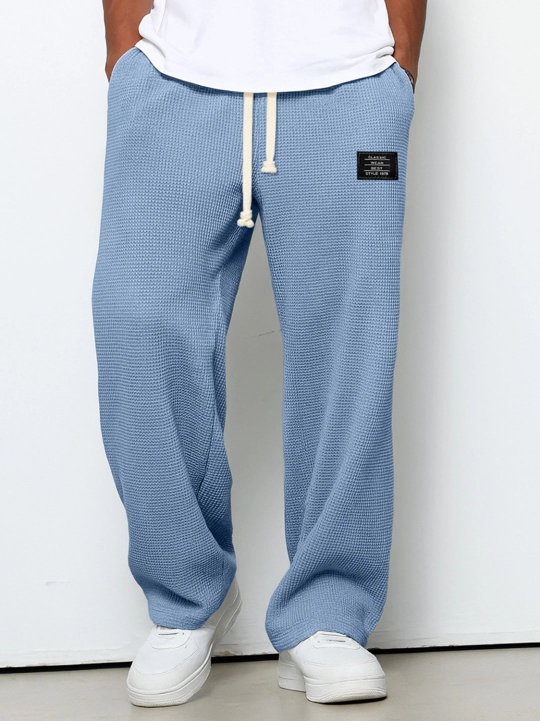 Lorenzo | Pantalón Amplio Textura Panal
