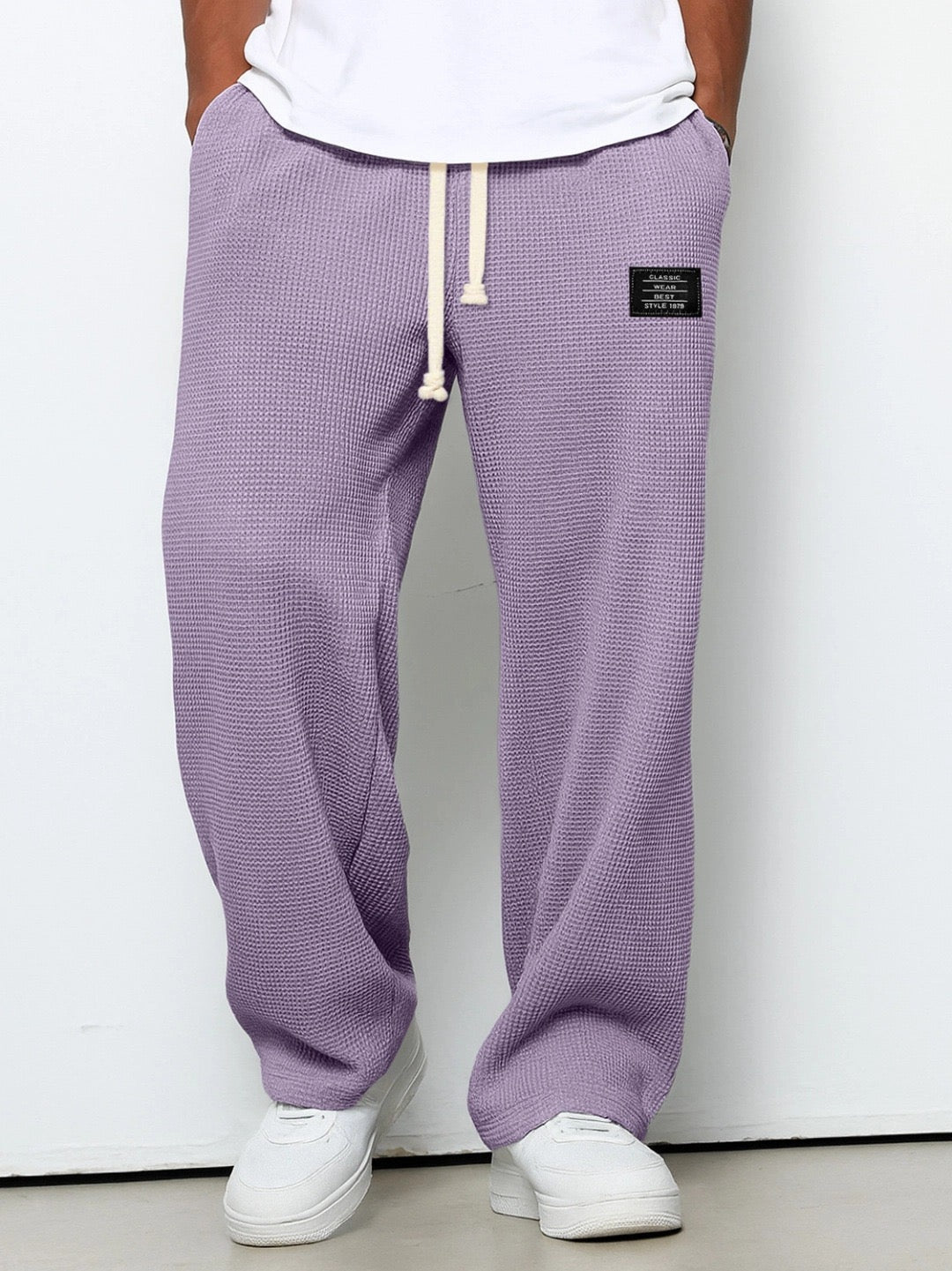 Lorenzo | Pantalón Amplio Textura Panal