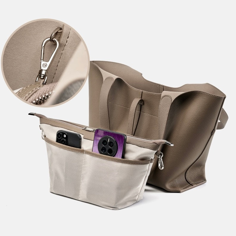Valentina | Bolso Tote de Piel Genuina