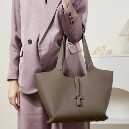 Valentina | Bolso Tote de Piel Genuina