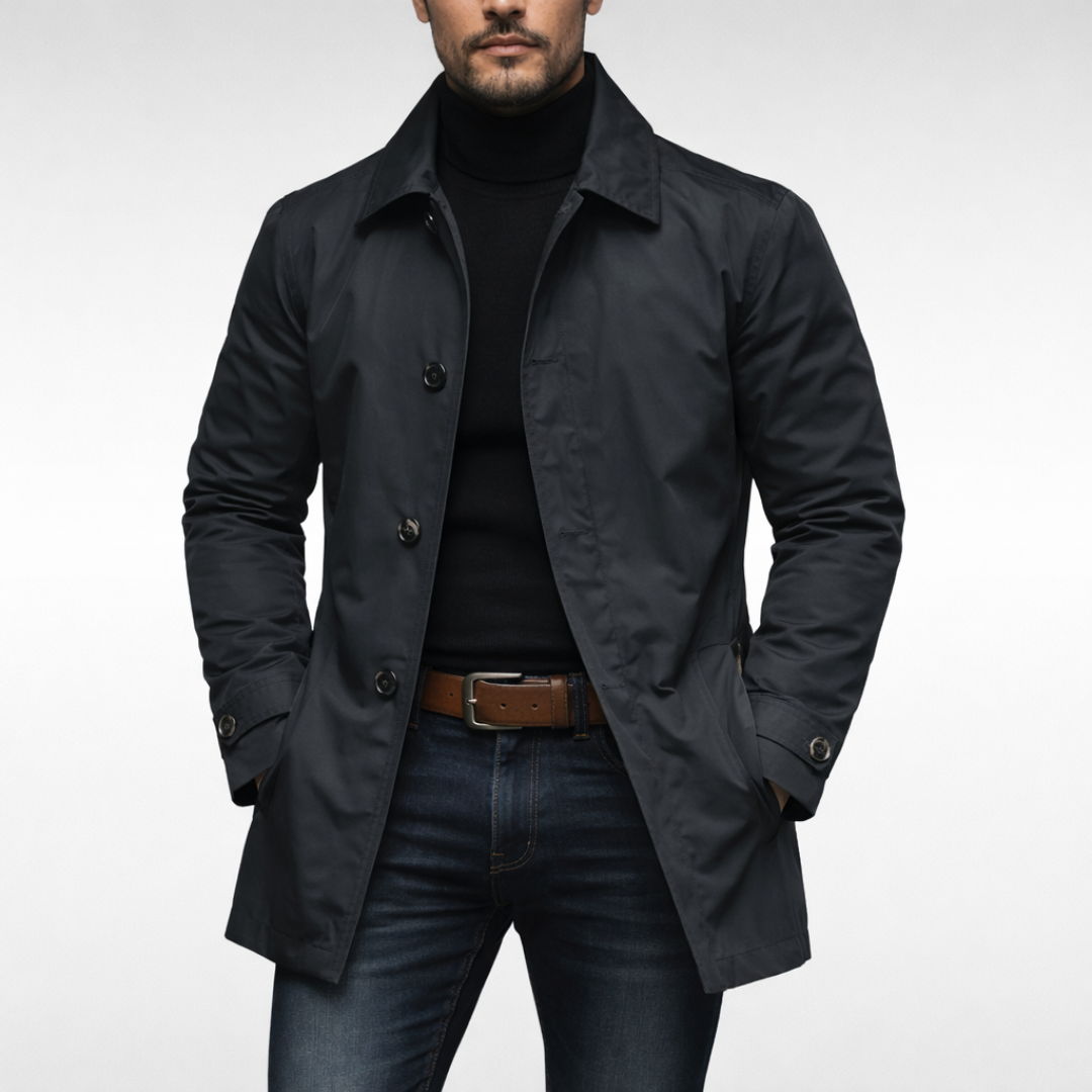Alejandro | Abrigo Impermeable Premium